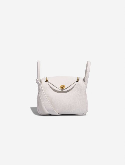 Hermès Lindy Mini NewWhite Front  | Sell your designer bag on Saclab.com