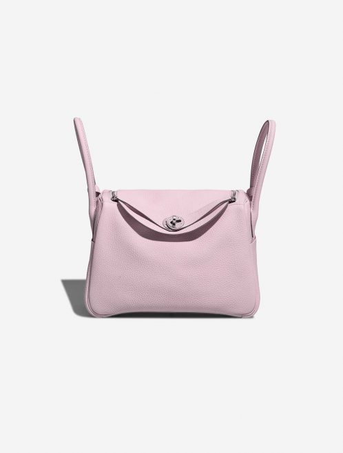 Pre-owned Hermès bag Lindy 26 Clémence Mauve Pâle / Nata Pink | Sell your designer bag on Saclab.com