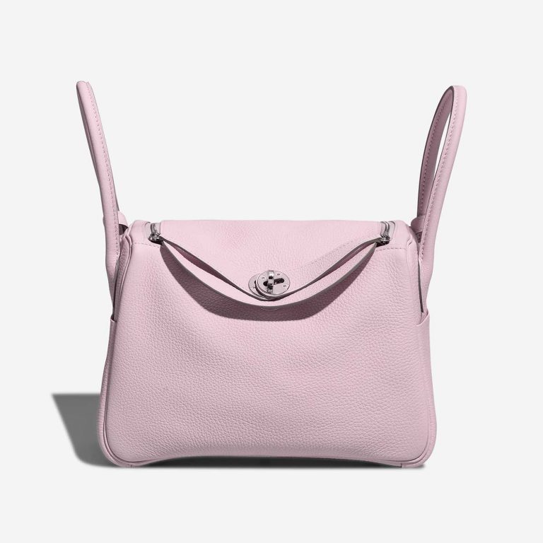 Hermès Lindy 26 MauvePale Front S | Vendez votre sac de créateur sur Saclab.com