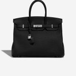 Hermès Birkin 35 Black Front  | Sell your designer bag on Saclab.com