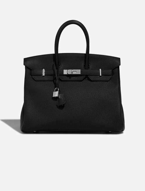 Hermès Birkin 35 Black Front  | Sell your designer bag on Saclab.com