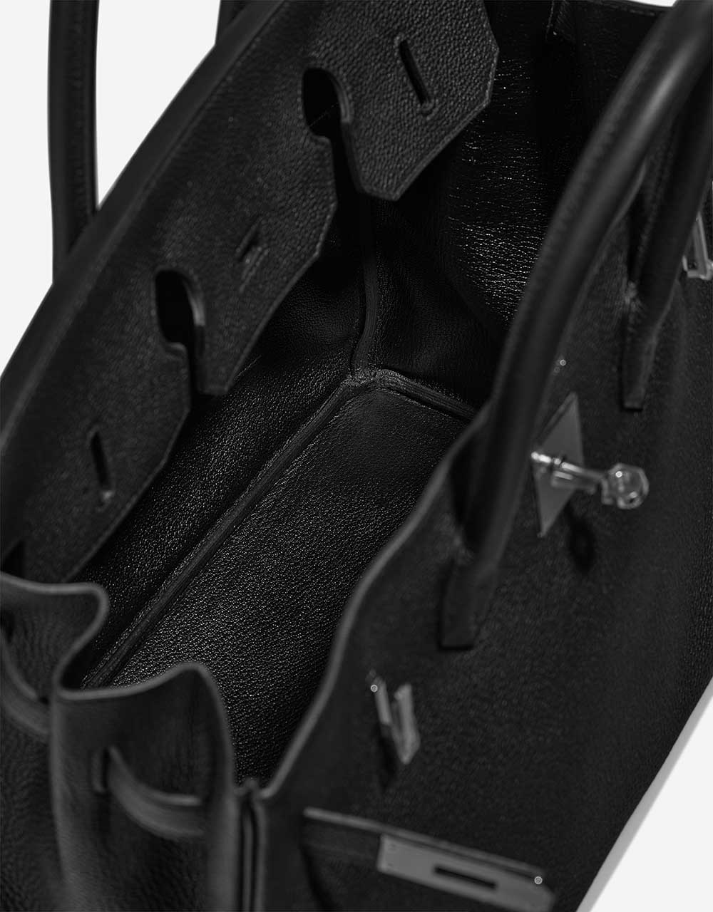 Hermès Birkin 35 Black Inside  | Sell your designer bag on Saclab.com