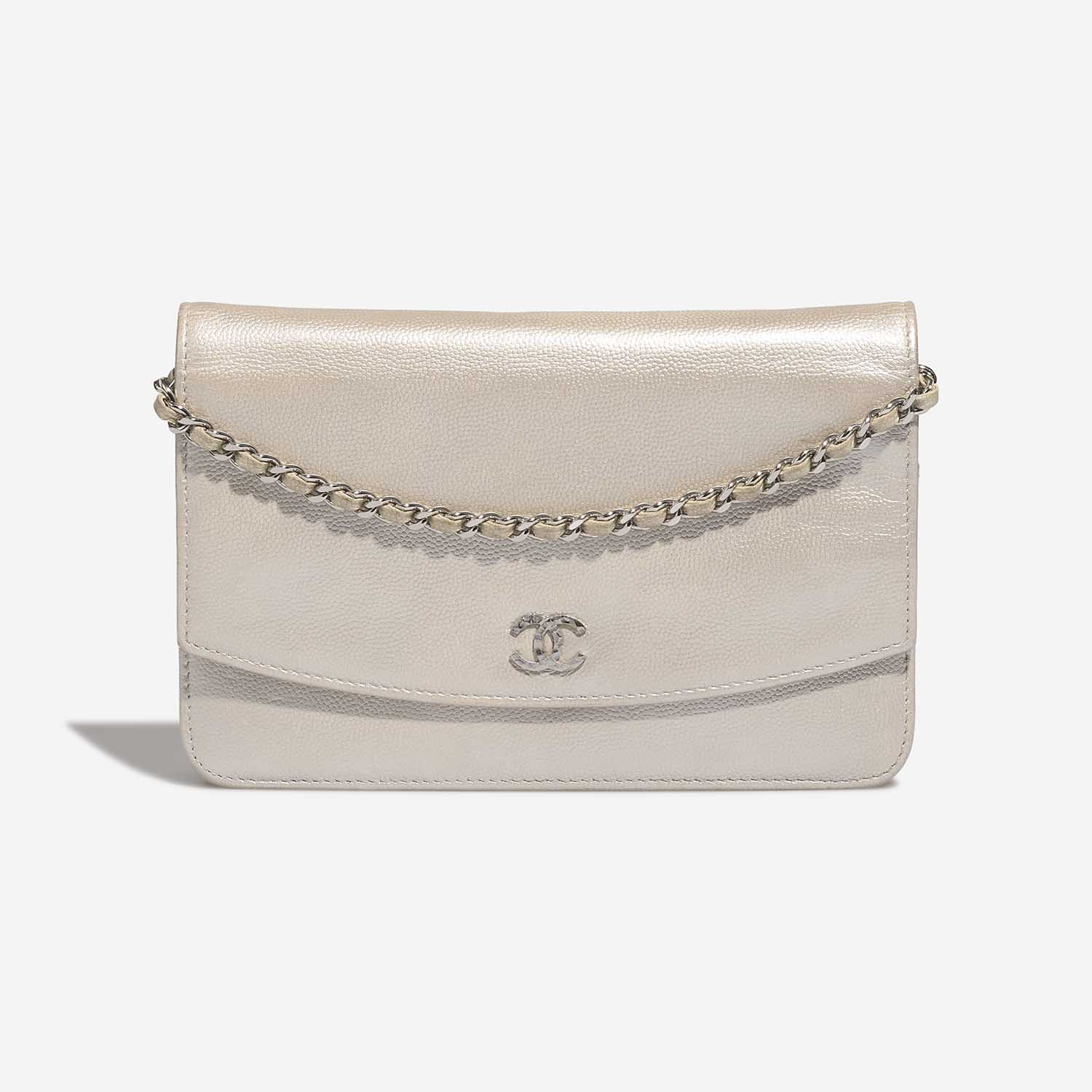 Chanel WalletOnChain ShinyChampagne Front S | Verkaufen Sie Ihre Designer-Tasche auf Saclab.com