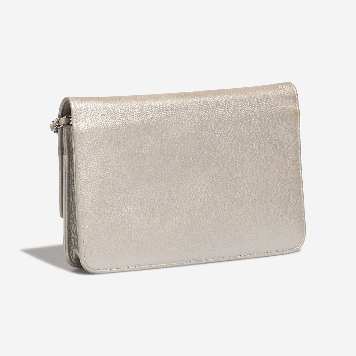 Chanel WalletOnChain ShinyChampagne Side Back | Sell your designer bag on Saclab.com