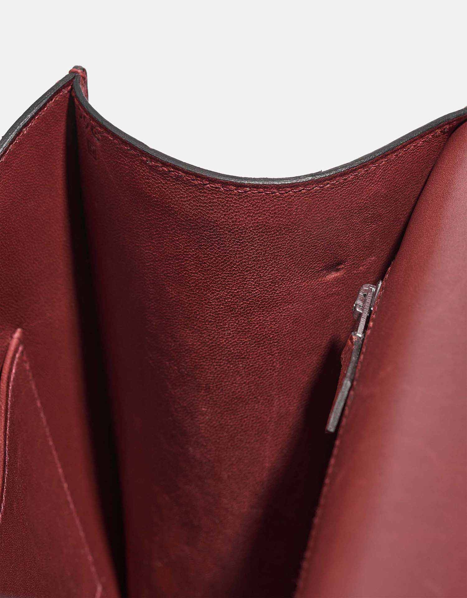Pre-owned Hermès bag Constance 24 Ostrich Rouge H Red | Sell your designer bag on Saclab.com
