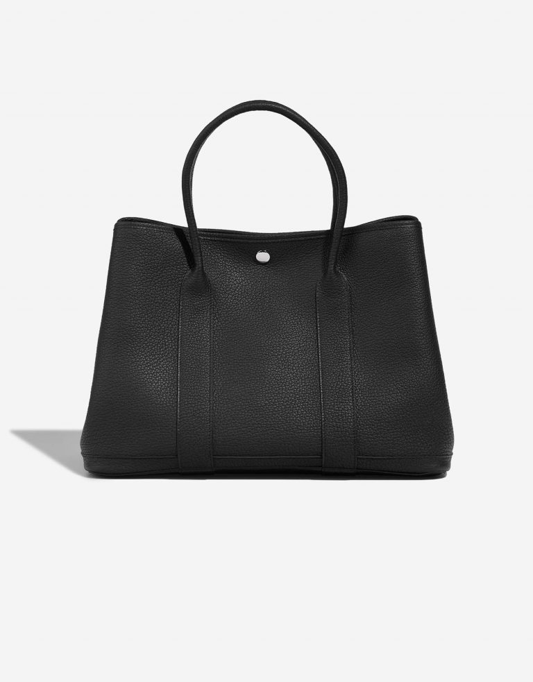 Hermès GardenParty 36 Noir Front | Verkaufen Sie Ihre Designer-Tasche auf Saclab.com