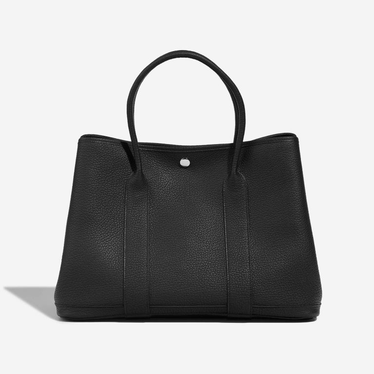 Hermès GardenParty 36 Noir Front  S | Sell your designer bag on Saclab.com