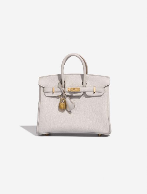 Hermès Birkin 25 GrisPerle Front | Vendez votre sac de créateur sur Saclab.com
