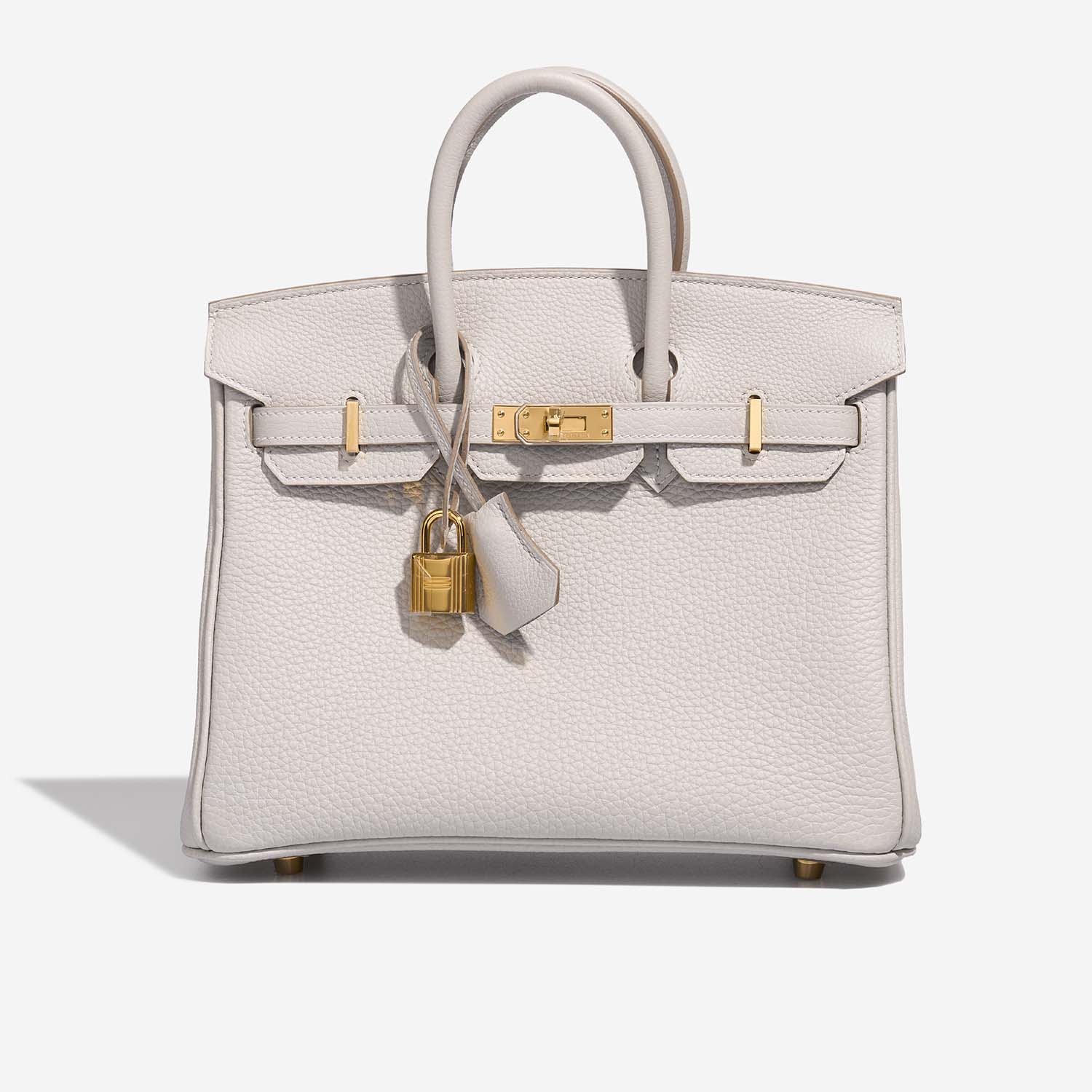 Hermès Birkin 25 GrisPerle Front  S | Sell your designer bag on Saclab.com