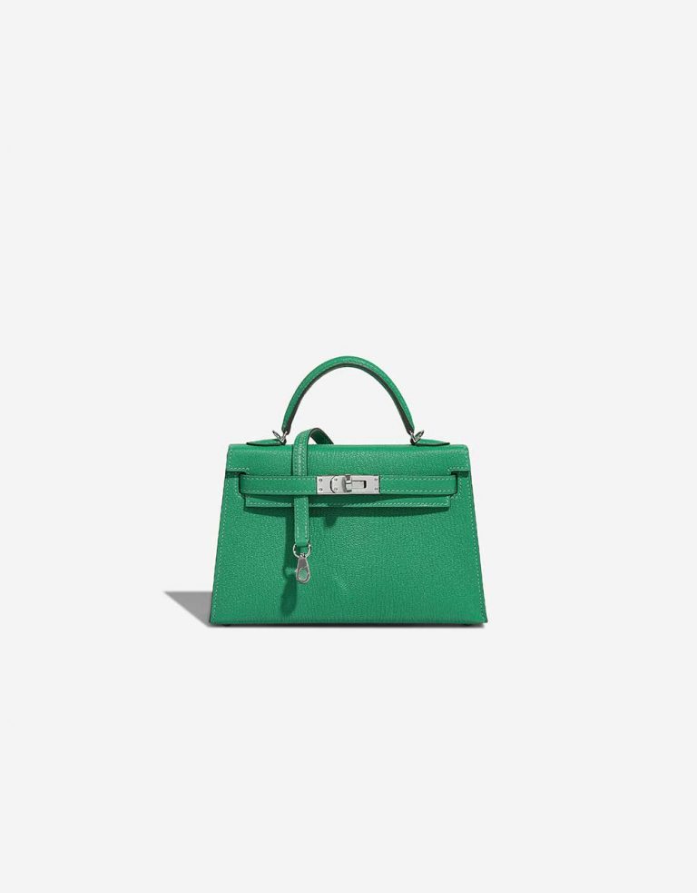 Hermès Kelly Mini Menthe Front  | Sell your designer bag on Saclab.com