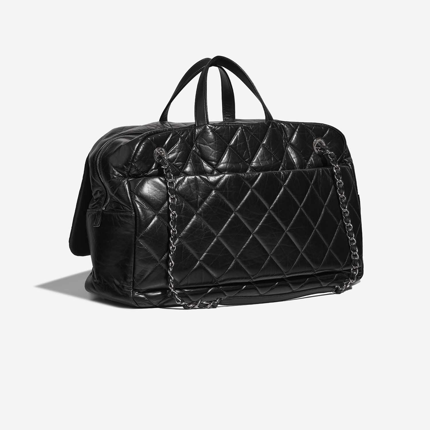 Chanel ExpressBowling Black Side Back | Sell your designer bag on Saclab.com