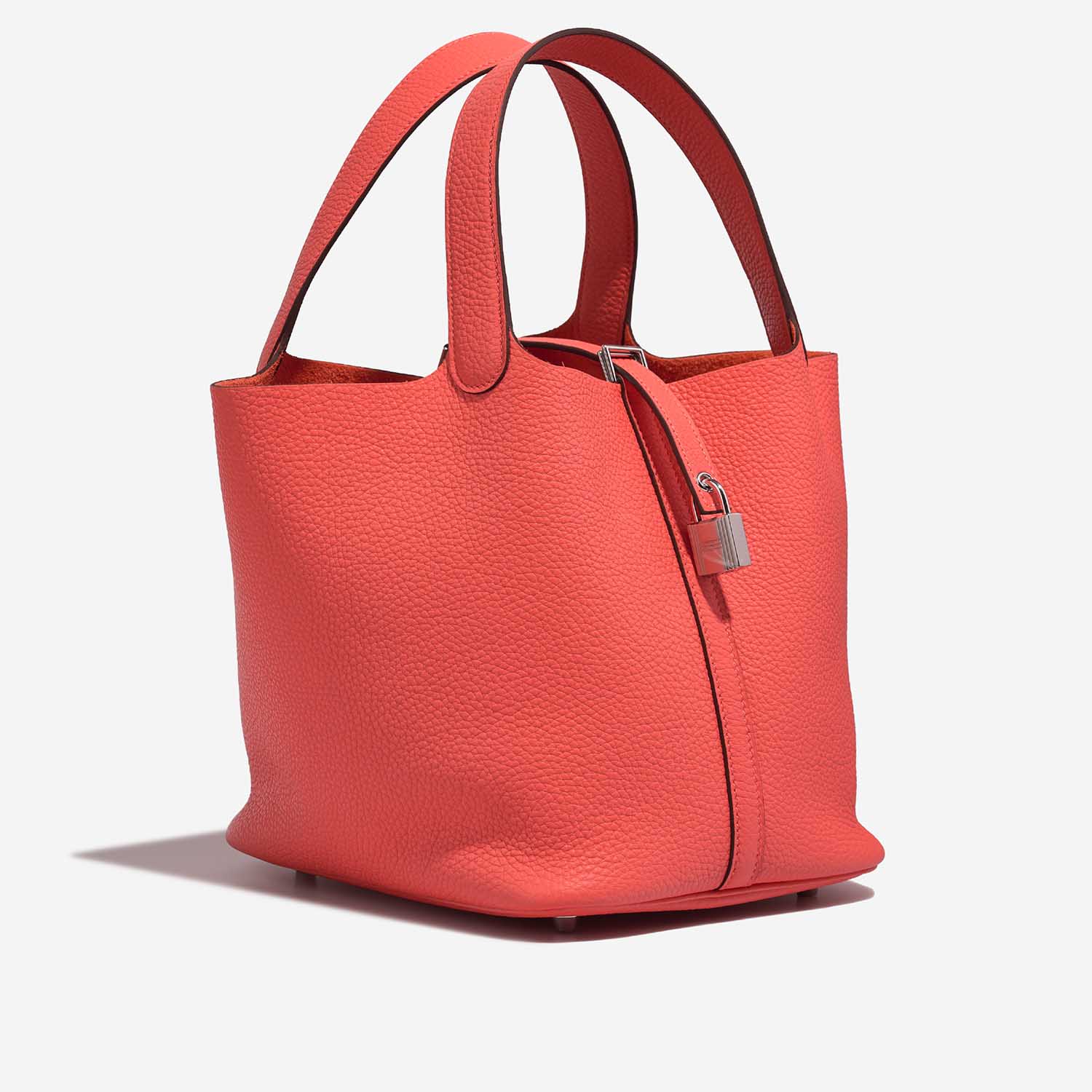 Hermès Picotin 22 RoseTexas Side Front  | Sell your designer bag on Saclab.com