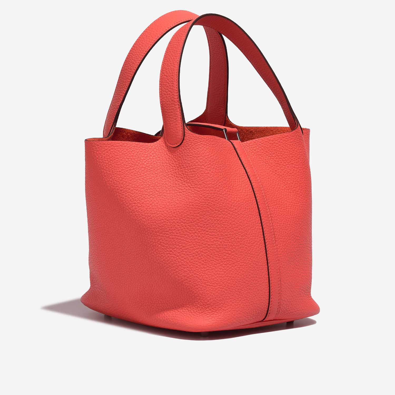 Hermès Picotin 22 RoseTexas Side Back | Sell your designer bag on Saclab.com