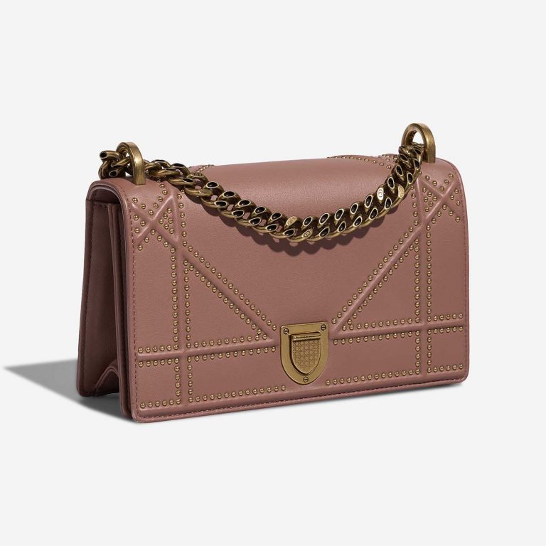 Dior Diorama Small Beigerose Side Front | Vendez votre sac de créateur sur Saclab.com