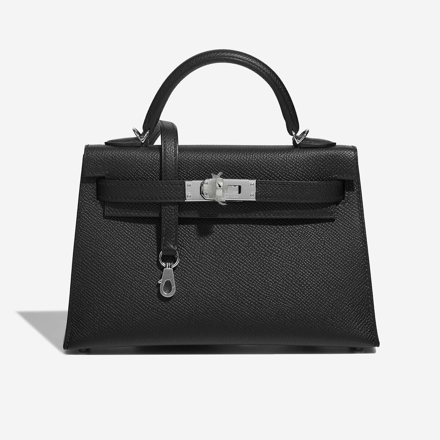 Gebrauchte Hermès Kelly HSS Mini Epsom Schwarz / Malachite Schwarz, Blau, Grün, Multicolour | Verkaufen Sie Ihre Designer-Tasche auf Saclab.com