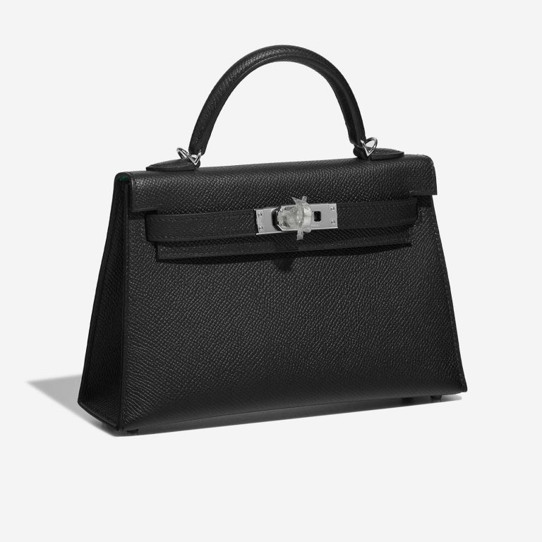 Gebrauchte Hermès Kelly HSS Mini Epsom Schwarz / Malachite Schwarz, Blau, Grün, Multicolour | Verkaufen Sie Ihre Designer-Tasche auf Saclab.com