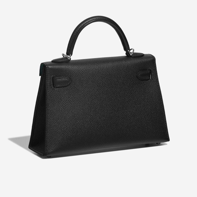 Gebrauchte Hermès Kelly HSS Mini Epsom Schwarz / Malachite Schwarz, Blau, Grün, Multicolour | Verkaufen Sie Ihre Designer-Tasche auf Saclab.com