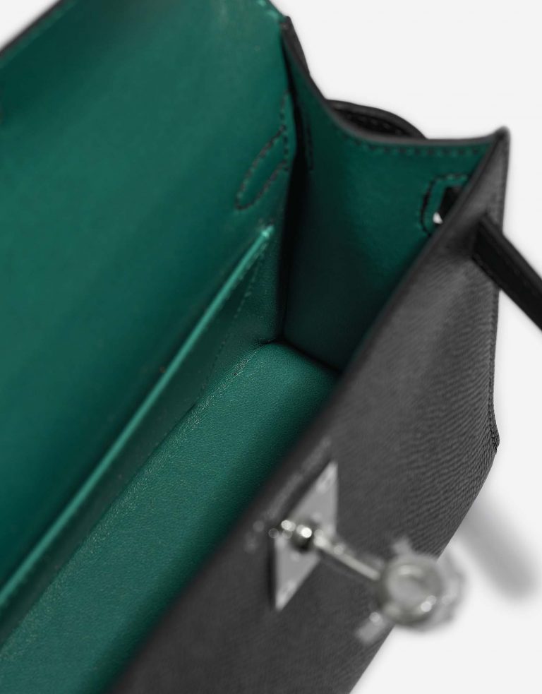 Gebrauchte Hermès Kelly HSS Mini Epsom Schwarz / Malachite Schwarz, Blau, Grün, Multicolour | Verkaufen Sie Ihre Designer-Tasche auf Saclab.com