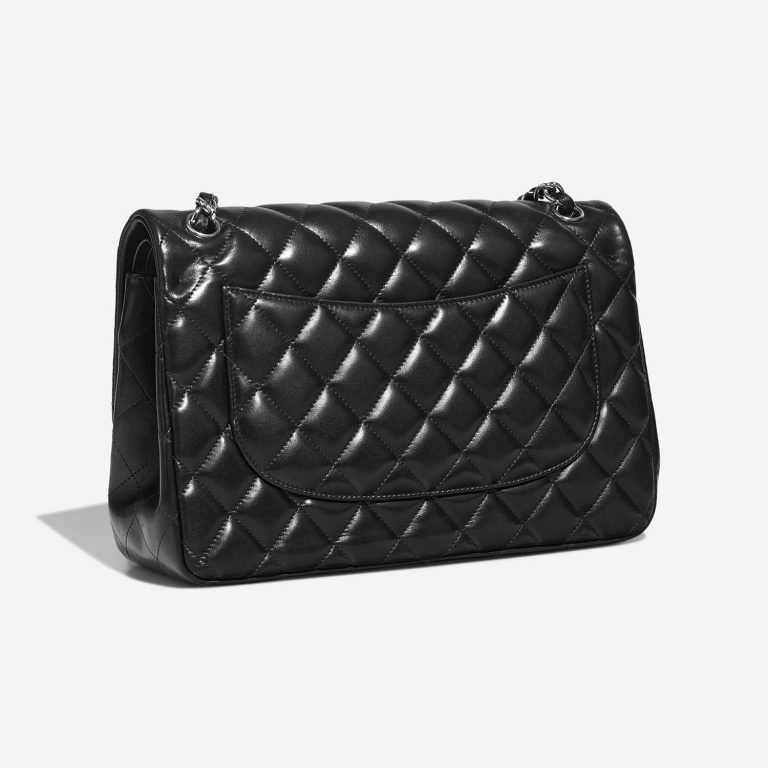 Chanel Timeless Jumbo Black Side Back | Sell your designer bag on Saclab.com