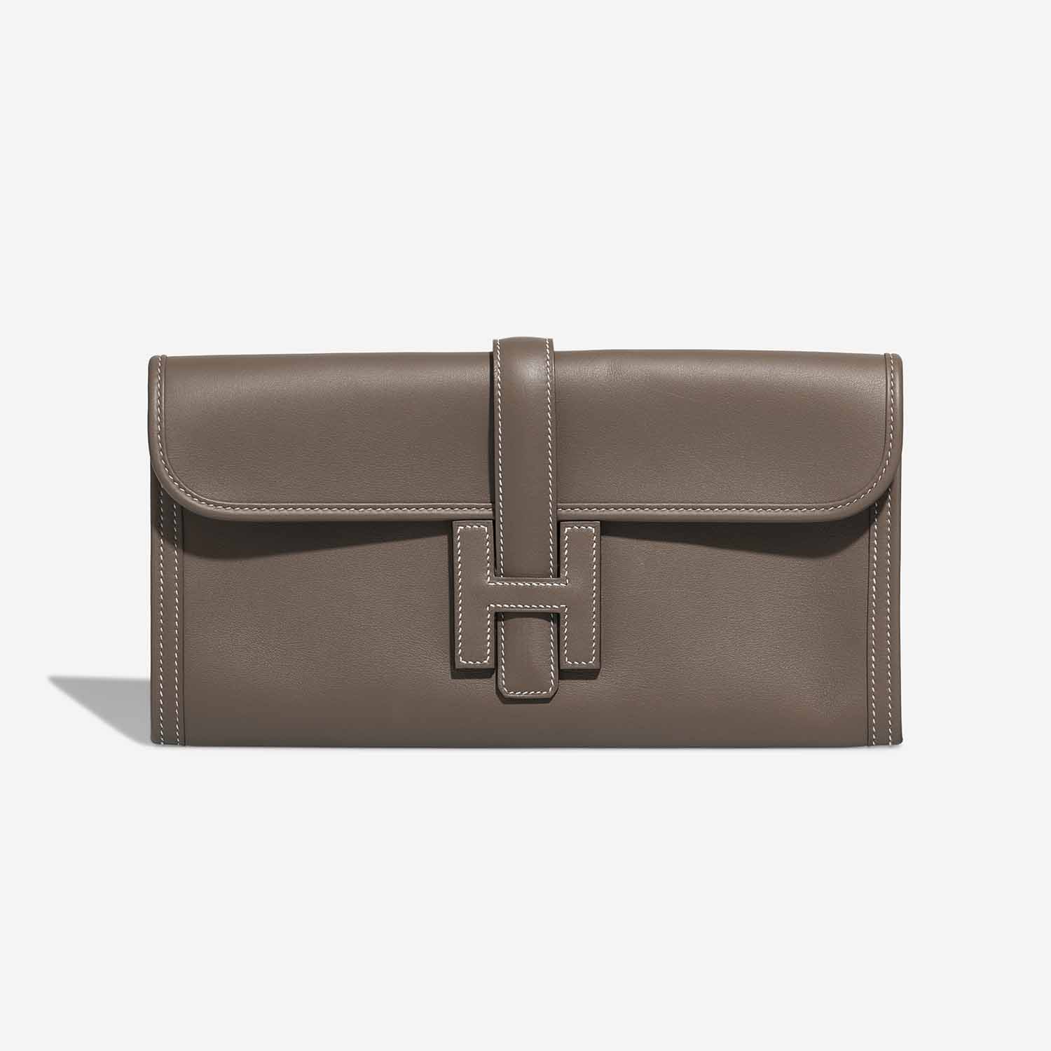Hermès Jige 29 Etoupe Front  S | Sell your designer bag on Saclab.com