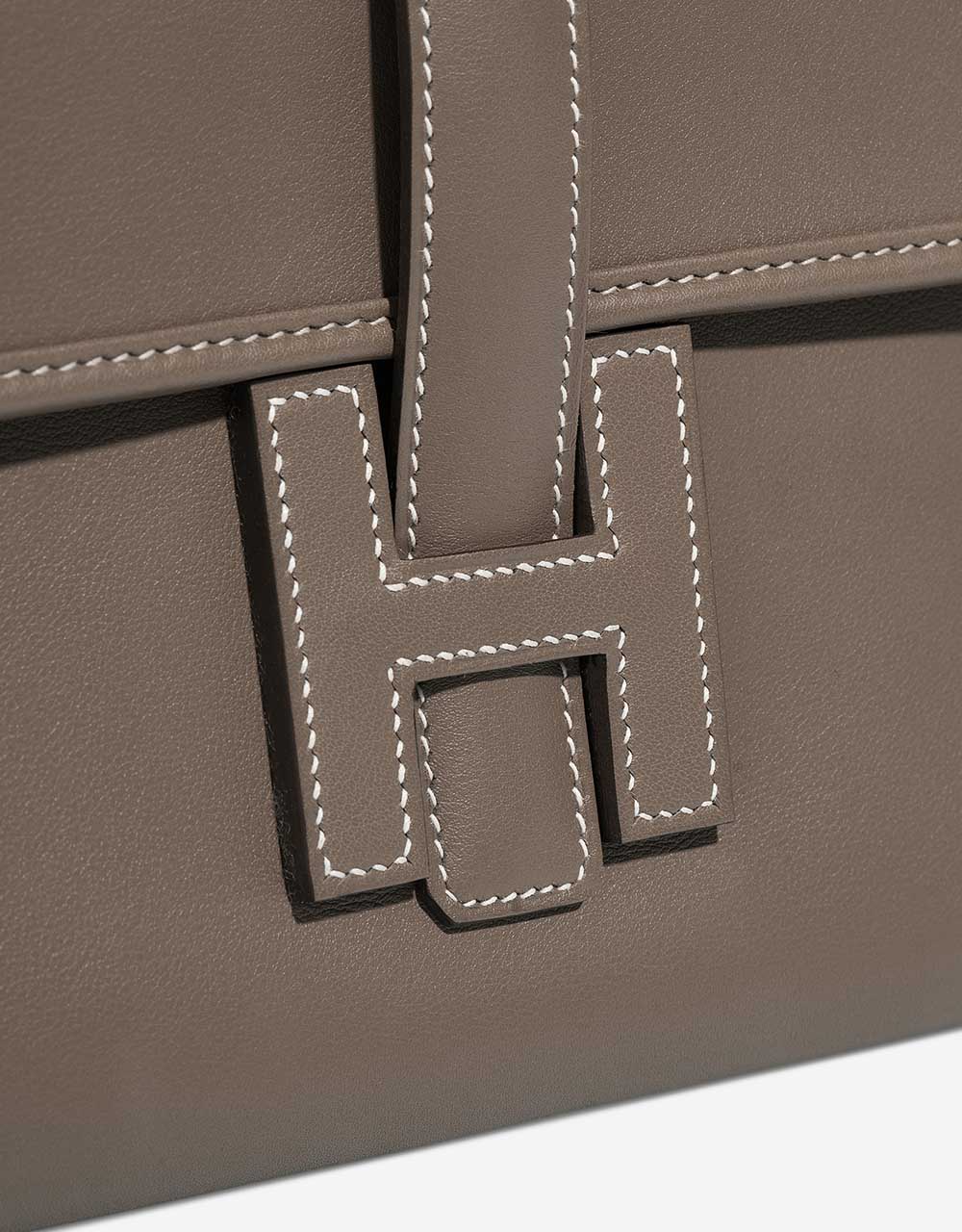 Hermès Jige 29 Etoupe Closing System  | Sell your designer bag on Saclab.com