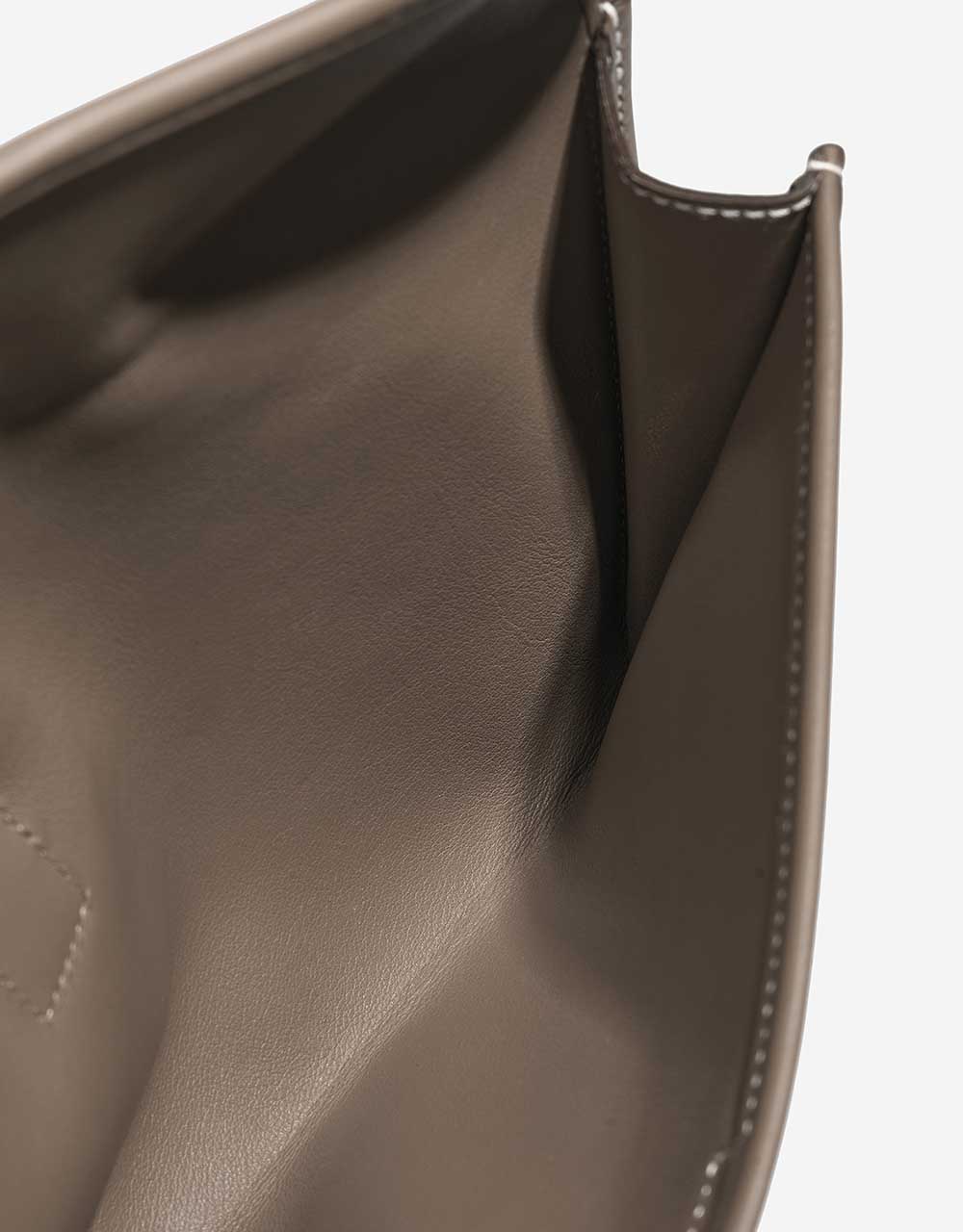 Hermès Jige 29 Etoupe Inside  | Sell your designer bag on Saclab.com