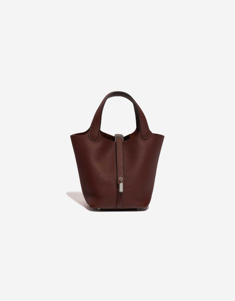 Hermès Picotin 18 RougeSellier Front | Vendez votre sac de créateur sur Saclab.com