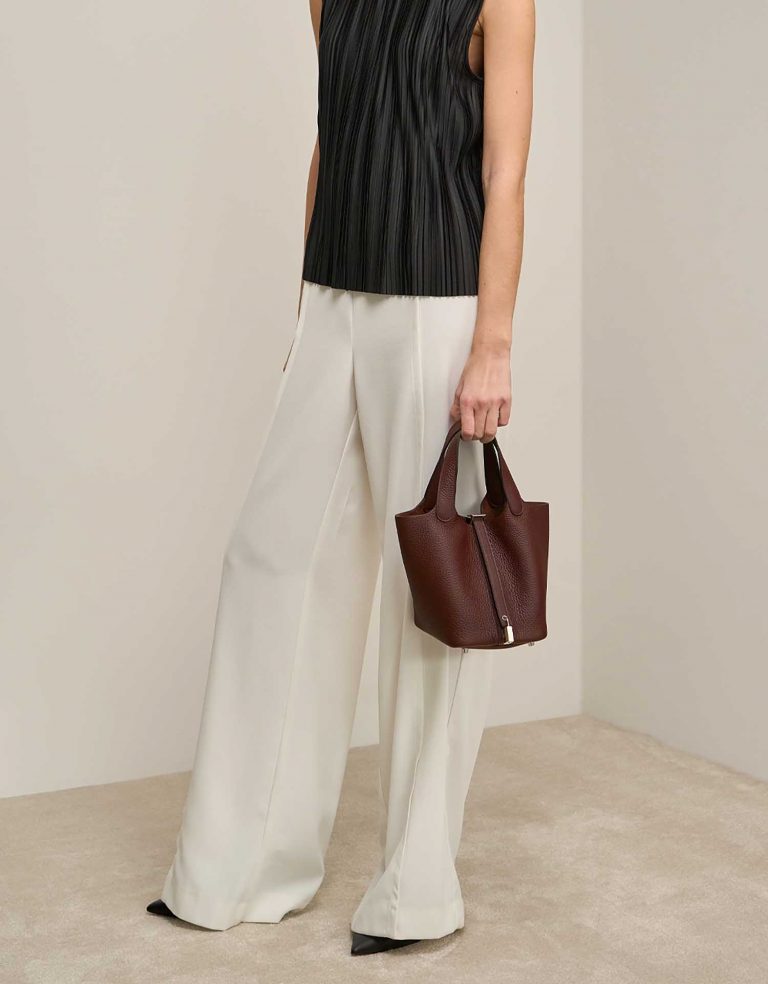 Hermès Picotin 18 RougeSellier Front | Verkaufen Sie Ihre Designer-Tasche auf Saclab.com