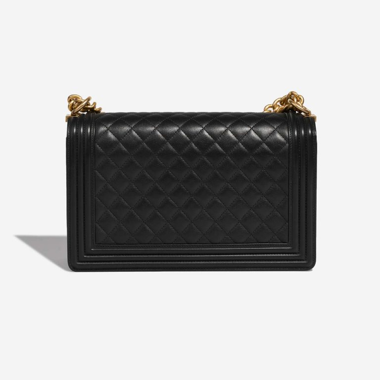 Chanel Boy NewMedium Black Back  | Sell your designer bag on Saclab.com