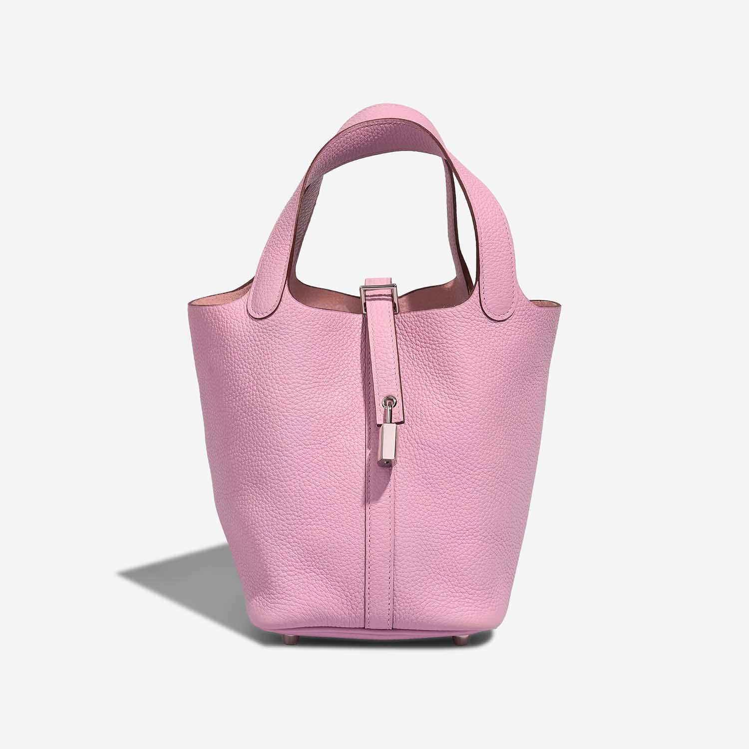 Hermès Picotin 18 MauveSylvestre Front  S | Sell your designer bag on Saclab.com