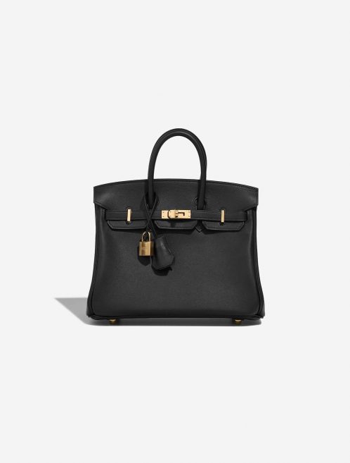 Hermès Birkin 25 Schwarz-BlauFrankreich Front | Verkaufen Sie Ihre Designertasche auf Saclab.com
