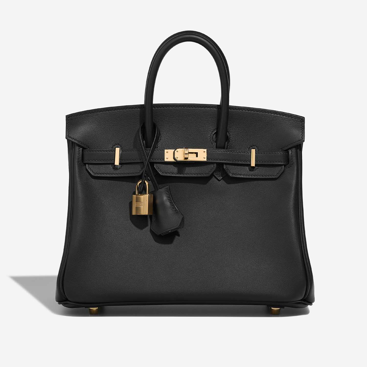 Hermès Birkin 25 Schwarz-BlauFrankreich Front S | Verkaufen Sie Ihre Designer-Tasche auf Saclab.com