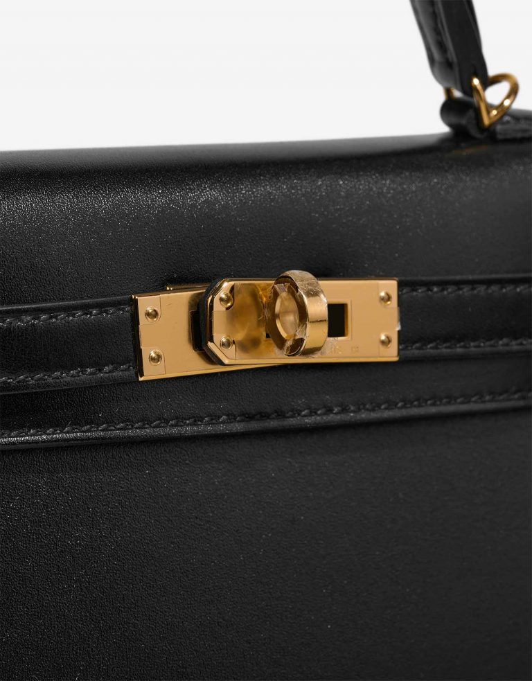 Hermès Kelly Mini Black Closing System  | Sell your designer bag on Saclab.com