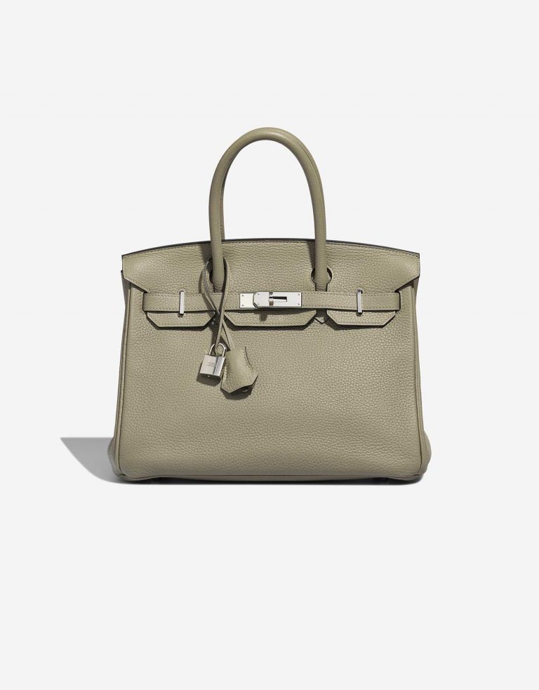 Hermès Birkin 30 Sauge Front  | Sell your designer bag on Saclab.com