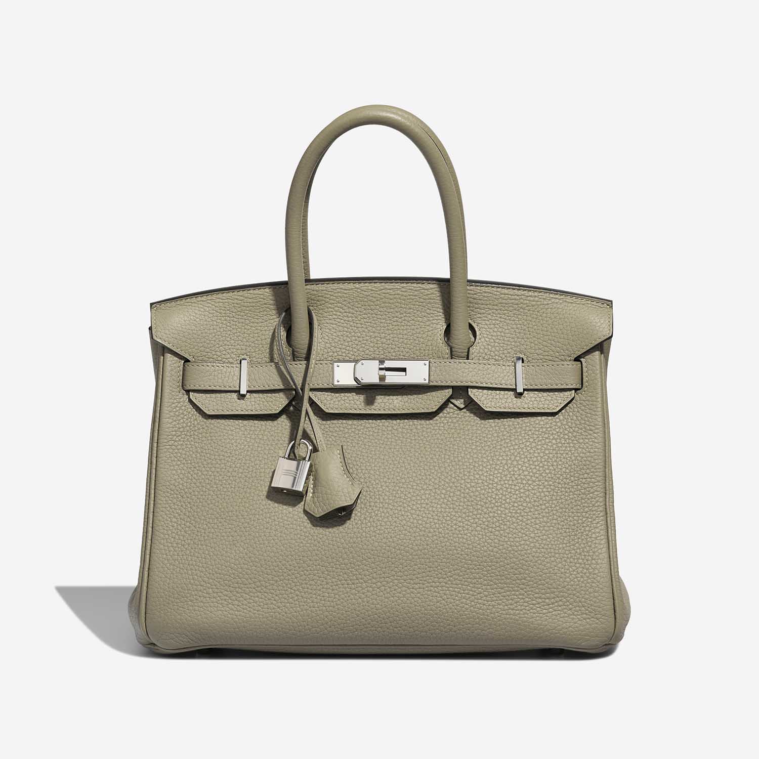 Hermès Birkin 30 Sauge Front  S | Sell your designer bag on Saclab.com
