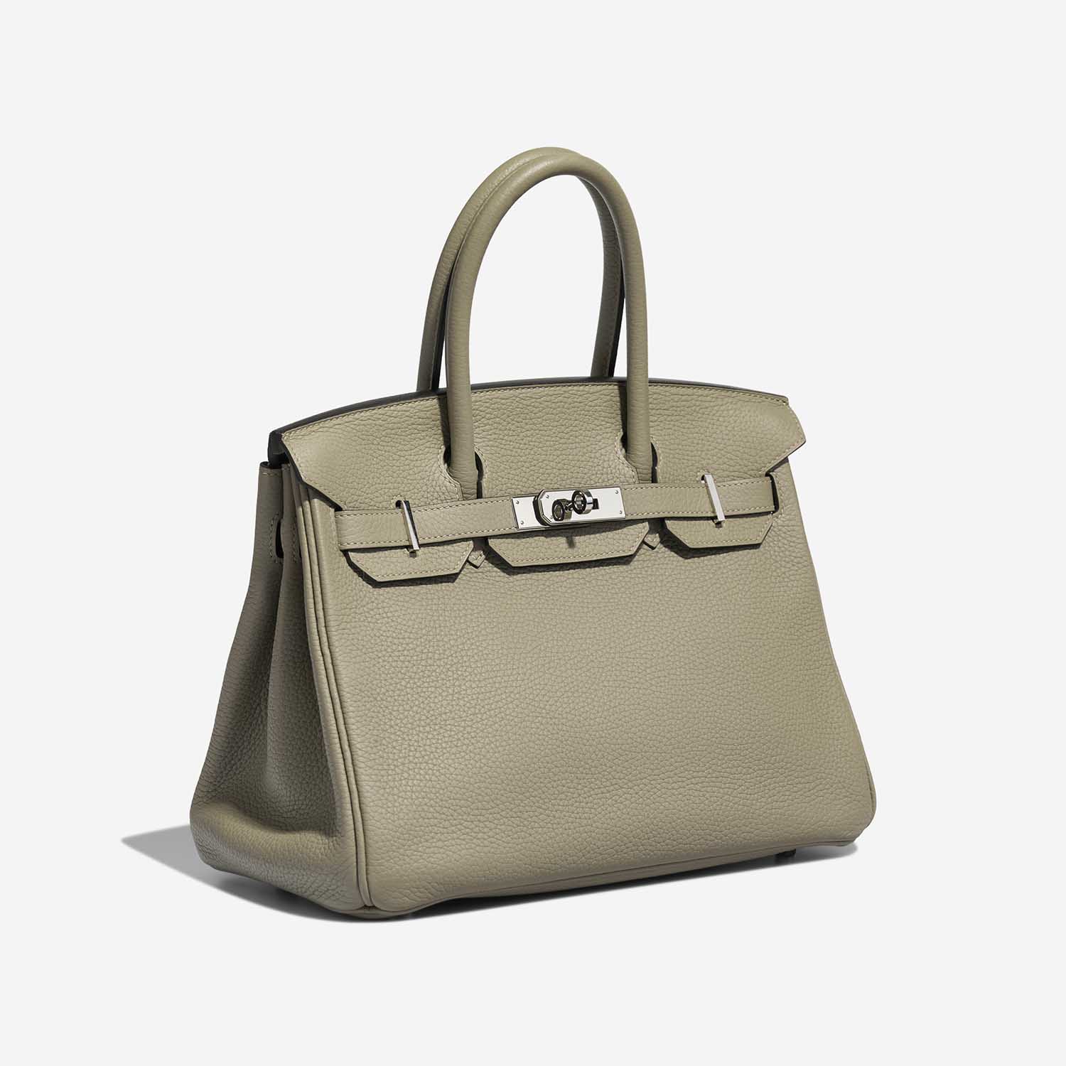 Hermès Birkin 30 Sauge Side Front  | Sell your designer bag on Saclab.com