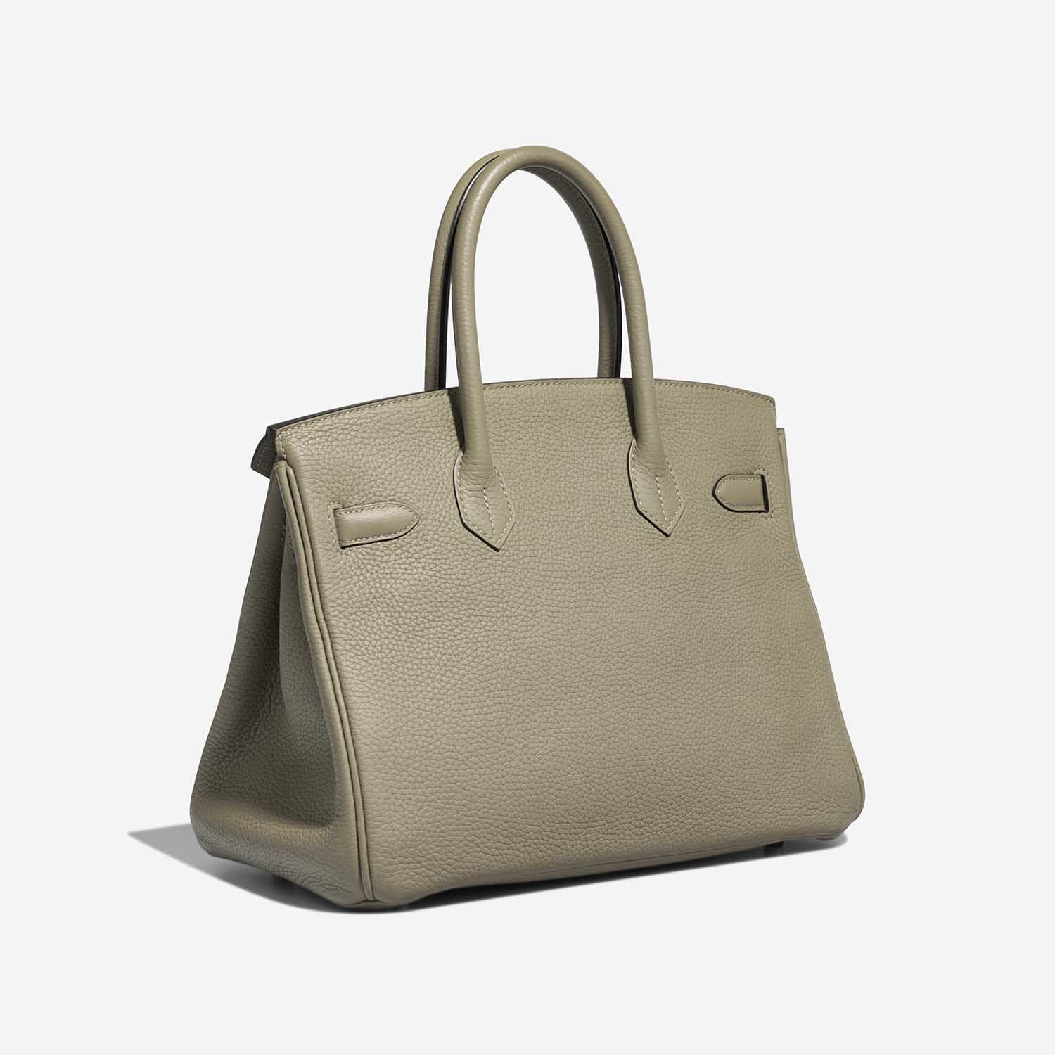 Hermès Birkin 30 Sauge Side Back | Sell your designer bag on Saclab.com