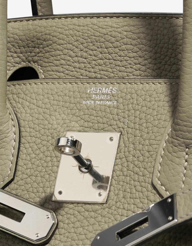 Hermès Birkin 30 Sauge Logo  | Sell your designer bag on Saclab.com