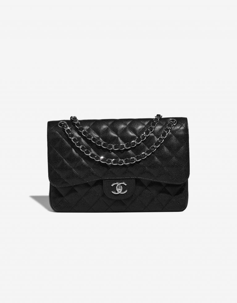 Chanel Timeless Jumbo Black Front  | Sell your designer bag on Saclab.com