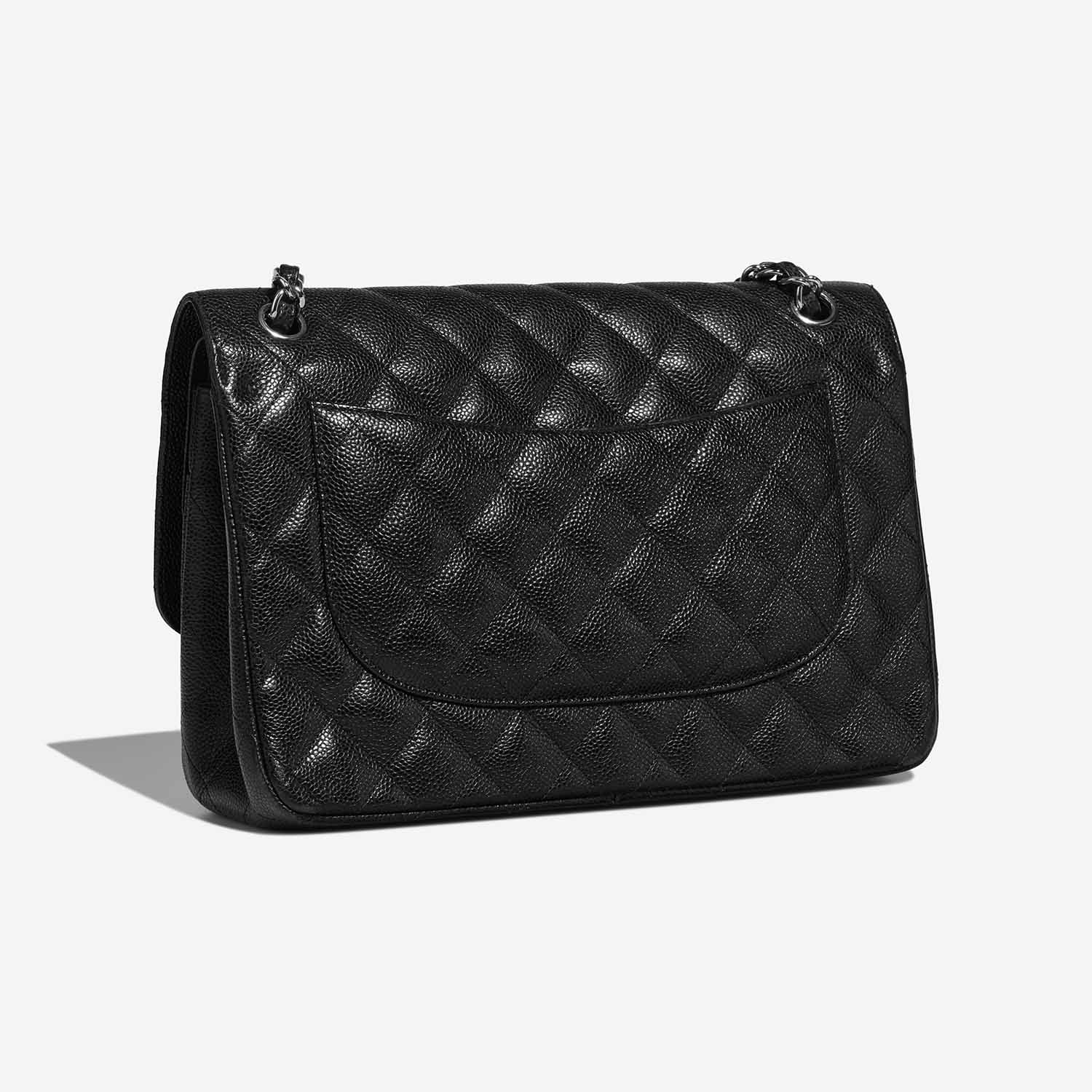 Chanel Timeless Jumbo Black Side Back | Sell your designer bag on Saclab.com