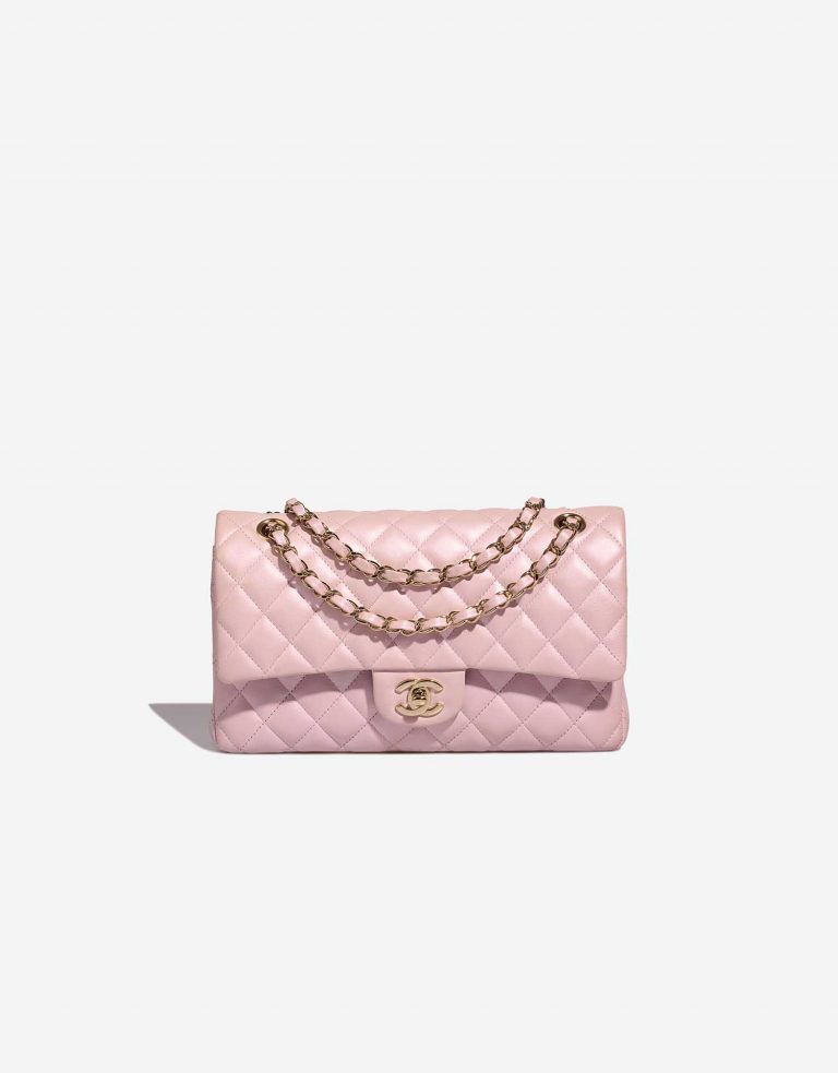 Chanel Timeless Medium LightPink Front  | Sell your designer bag on Saclab.com