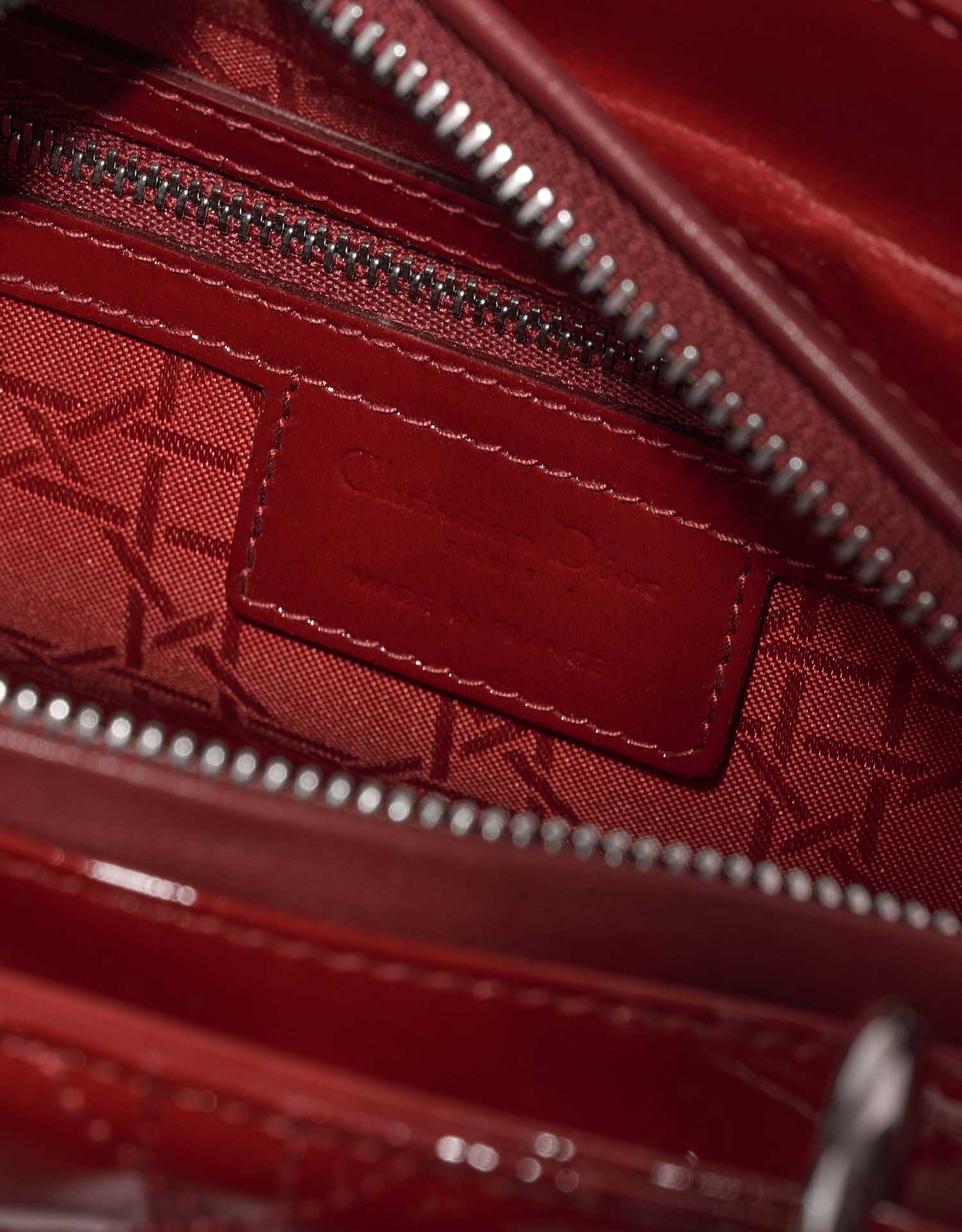 Dior LadyDior Medium Red Logo  | Sell your designer bag on Saclab.com