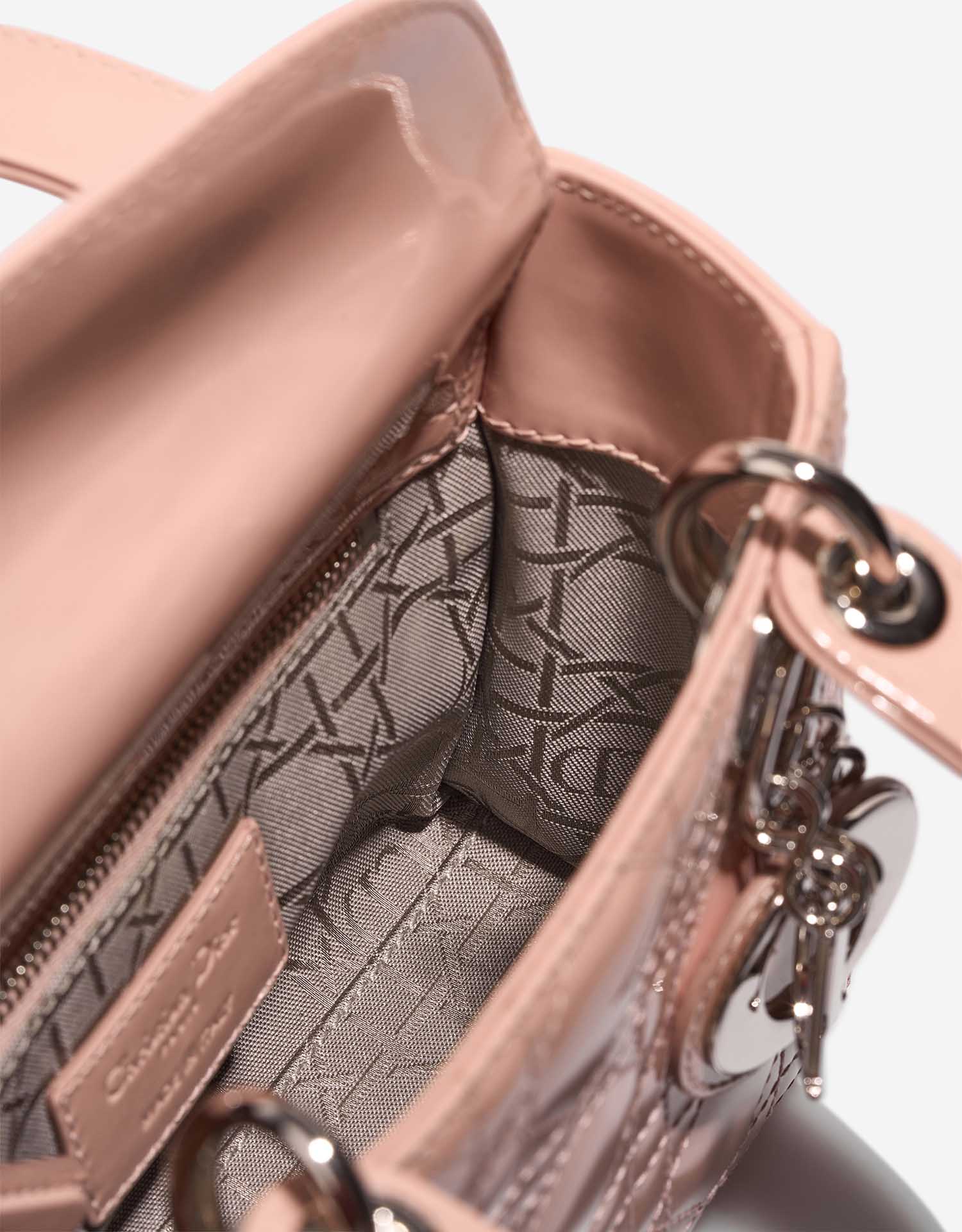 Dior LadyDior Mini Rose Inside  | Sell your designer bag on Saclab.com