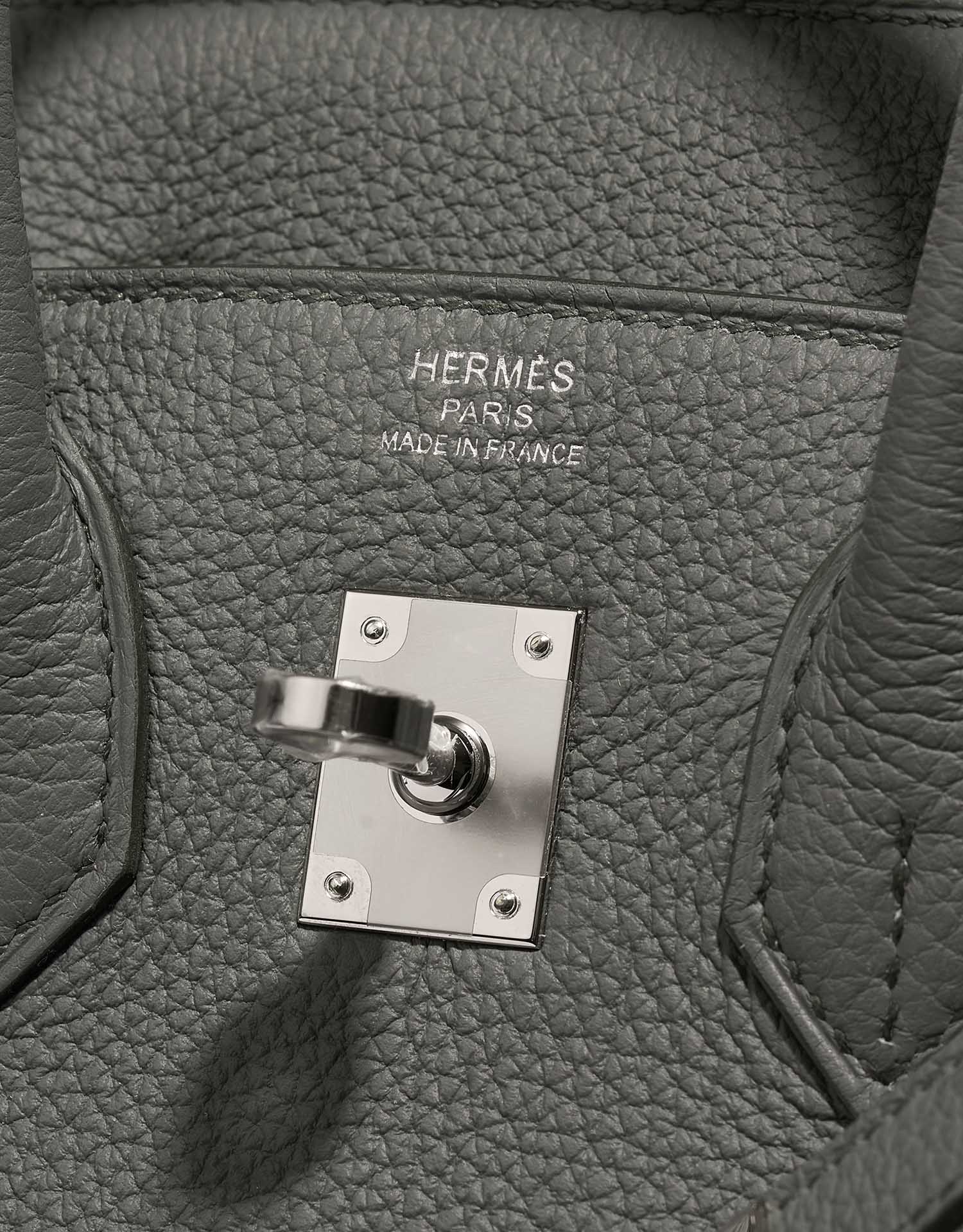Hermès Birkin 25 VertAmande Logo  | Sell your designer bag on Saclab.com