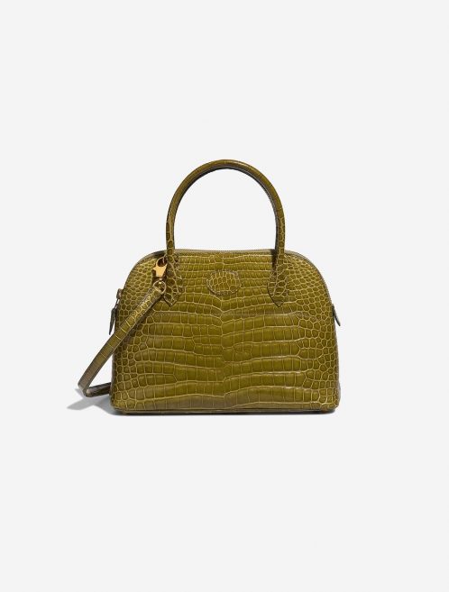 Gebrauchte Hermès Tasche Bolide 27 Porosus Crocodile Vert Anis Green | Verkaufen Sie Ihre Designer-Tasche auf Saclab.com