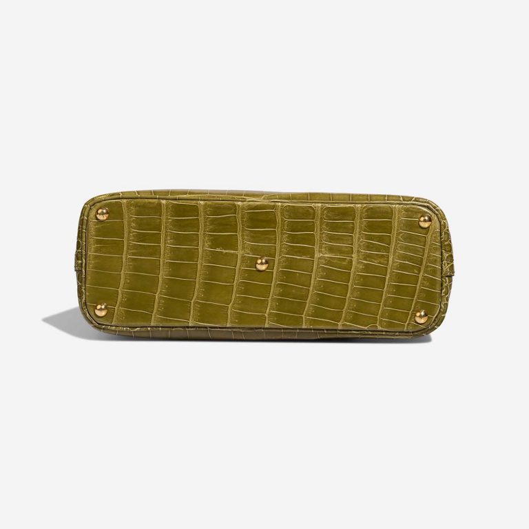 Hermès Bolide 27 Porosus Crocodile Vert Anis | Sell your designer bag