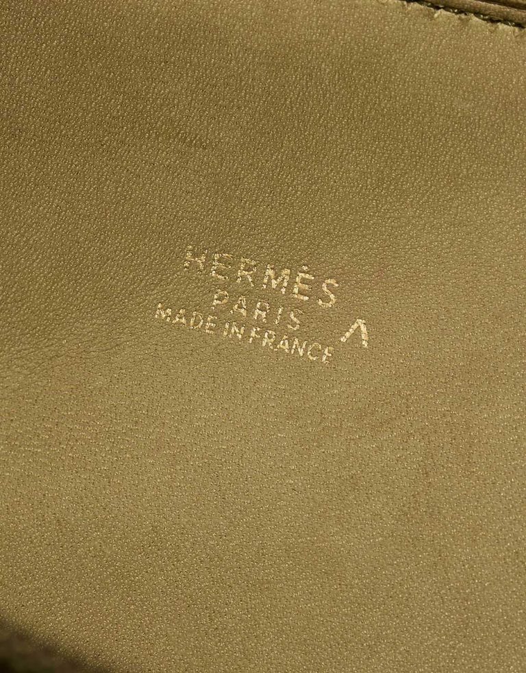 Hermès Bolide 27 Porosus Crocodile Vert Anis Logo | Sell your designer bag