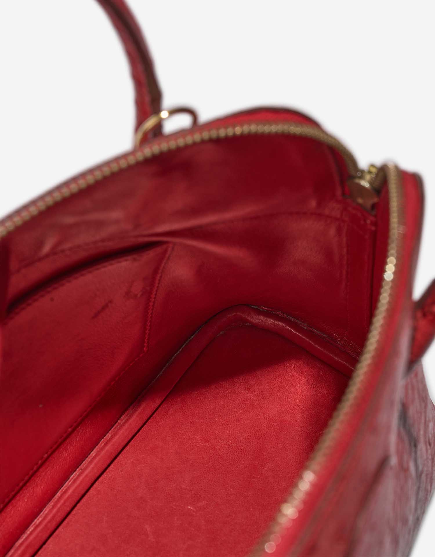 Hermès Bolide 27 RougeVif Inside | Vendez votre sac de créateur sur Saclab.com