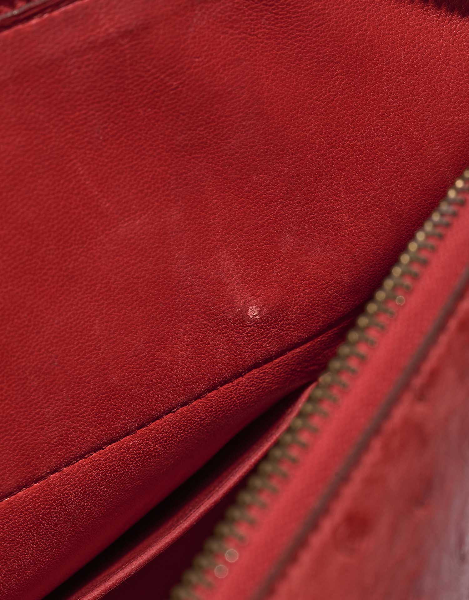 Hermès Bolide 27 RougeVif signs of wear 3 | Sell your designer bag on Saclab.com