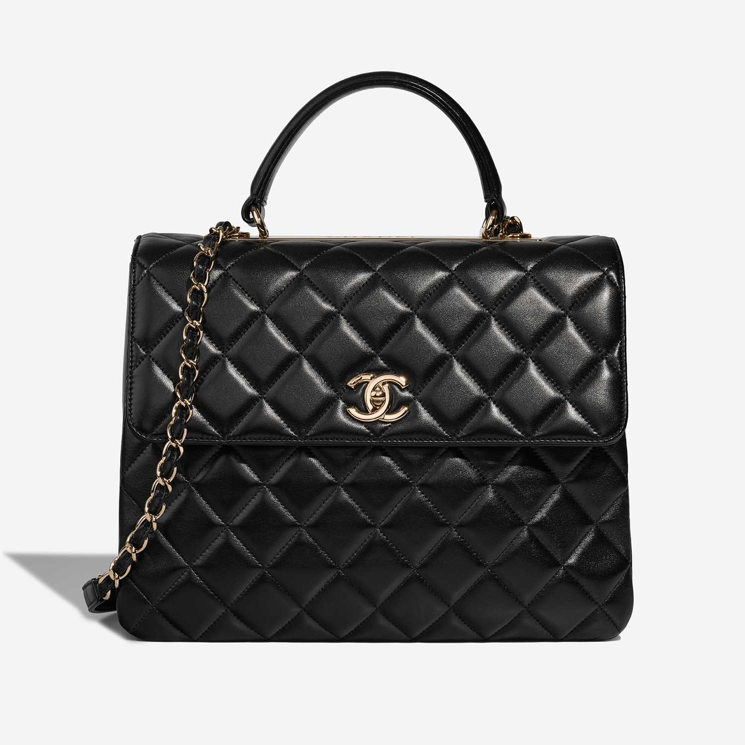Chanel TrendyCC Large Black Front  S | Sell your designer bag on Saclab.com